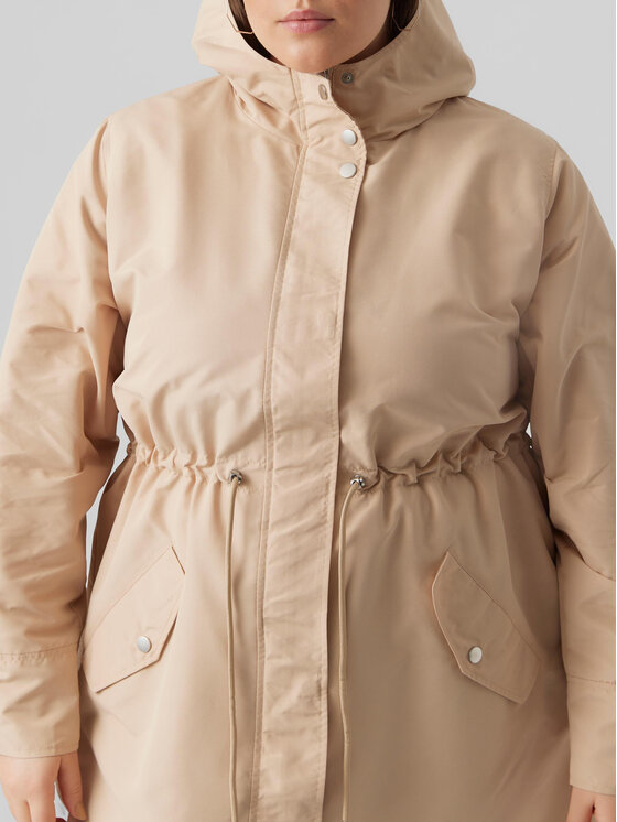 Vero Moda Curve Vero Moda Curve Преходно палто 10287156 Кафяв Regular Fit