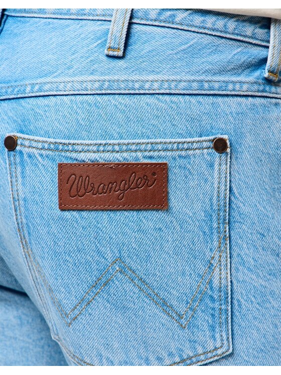 Wrangler Wrangler Jeansy FRONTIER Niebieski Straight Fit