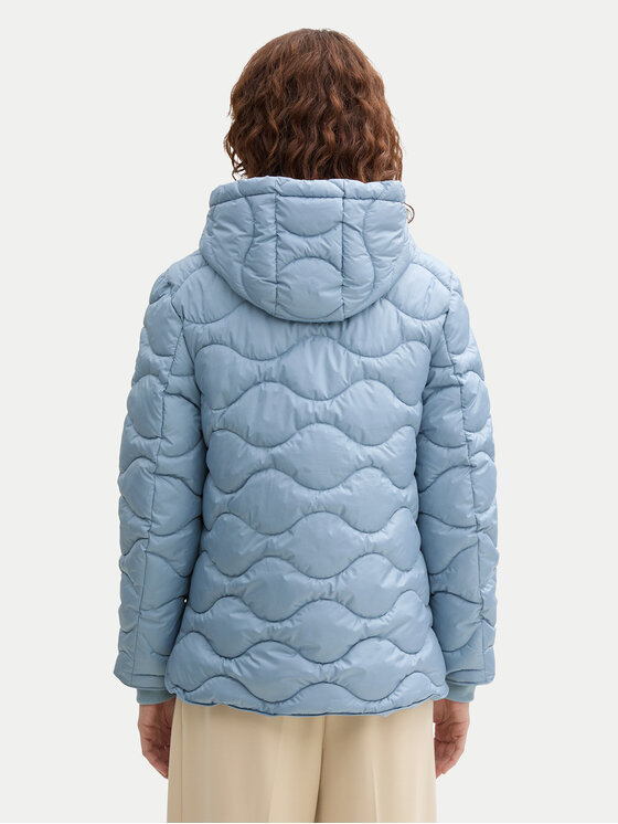 Tom Tailor Tom Tailor Vatovaná bunda 1044399 Světle modrá Regular Fit