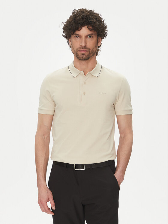 BOSS BOSS Polo majica Paule 4 50506195 Bež Slim Fit
