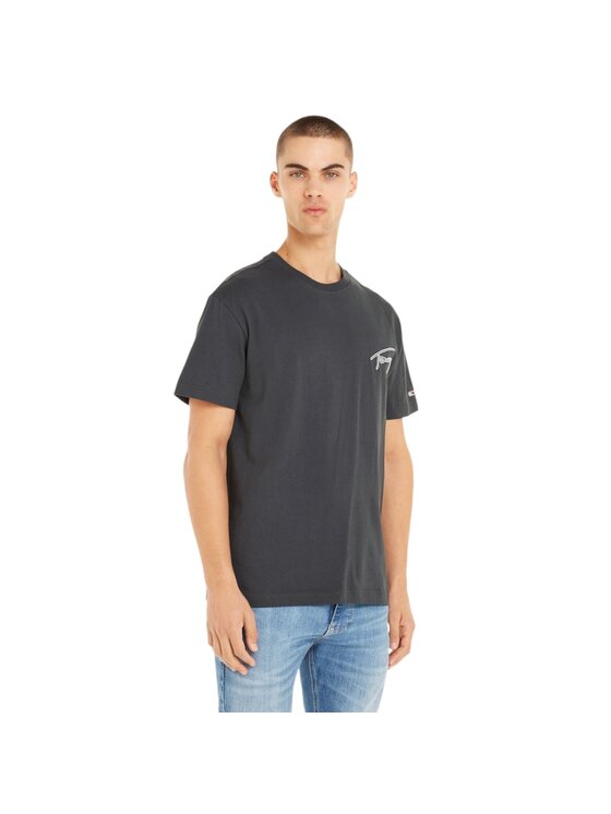 T-Shirt Tommy Jeans, Rozmiar M, Szare, TJM CLSC DM0DM16240