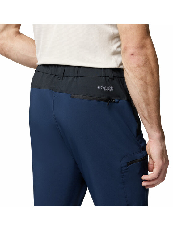 Columbia Columbia Spodnie outdoor 207205 Niebieski Regular Fit