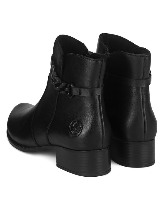 Rieker Rieker Botine 78676-00 Negru
