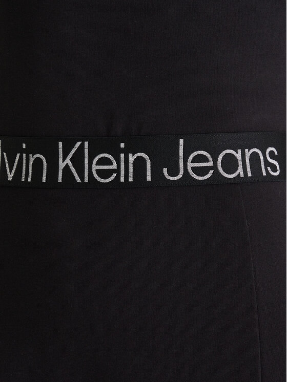 Calvin Klein Jeans Calvin Klein Jeans Každodenné šaty LV047F290G Čierna Regular Fit
