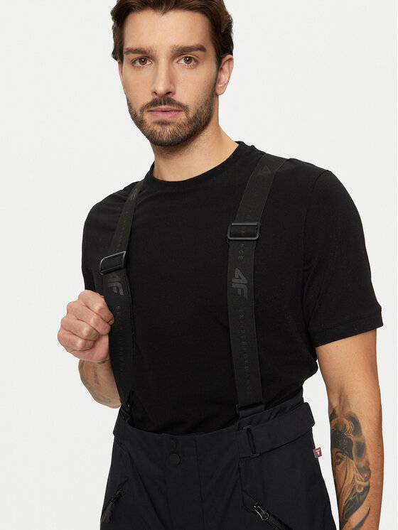 4F 4F Suusapüksid 4FWAW24TFTRM0712 Must Regular Fit