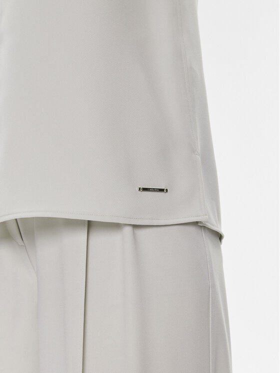 Calvin Klein Calvin Klein Bluse K20K206376 Grau Regular Fit