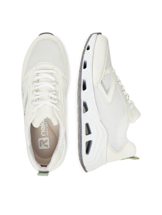 Rieker Rieker Sneakersy N5205-80 Écru