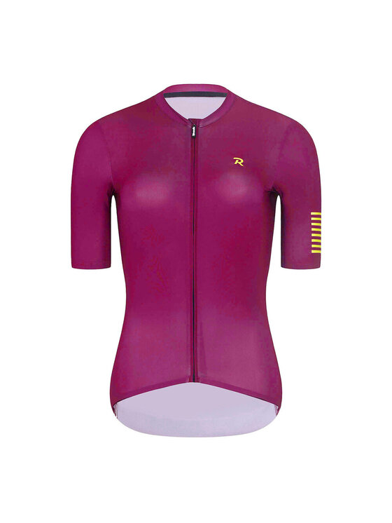 Rivanelle Rivanelle Koszulka rowerowa VICTORIOUS GOLD ELITE Bordowy Narrow Fit