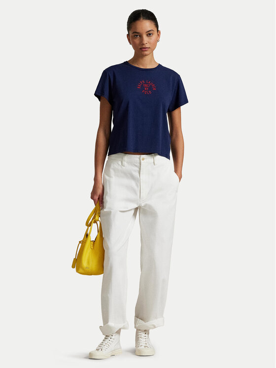 Polo Ralph Lauren Polo Ralph Lauren Tričko 211965108001 Tmavomodrá Regular Fit