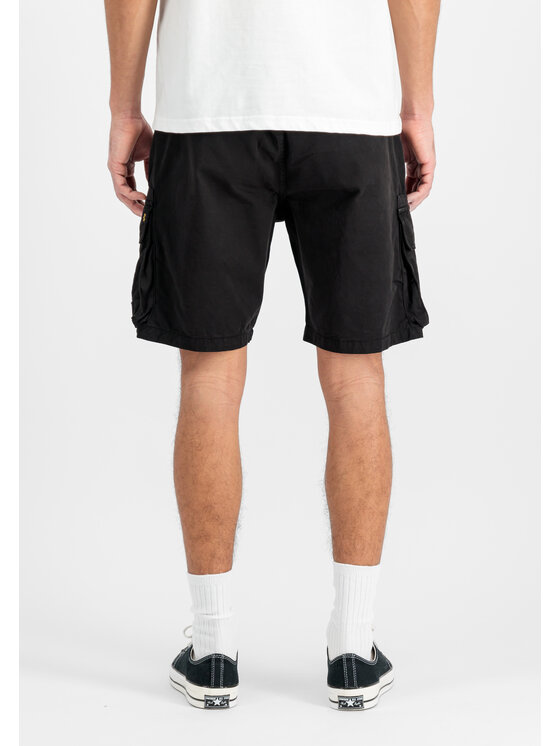 Alpha Industries Alpha Industries Šortky Flying Tigers Short Čierna Slim Fit