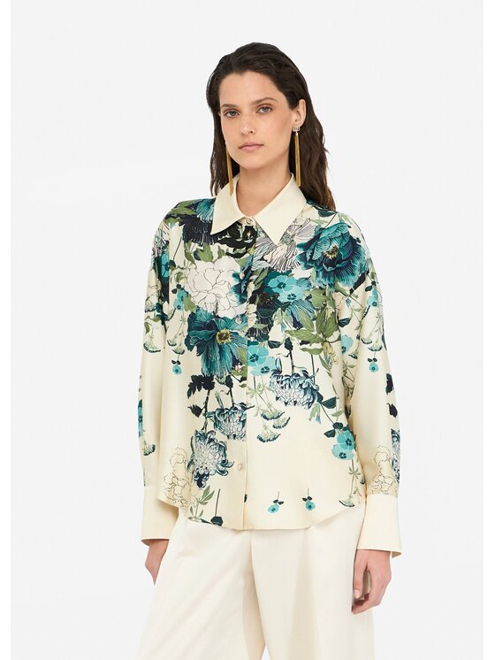 Liu Jo Liu Jo Camicia CF5364TS555M9717 Bianco Regular Fit