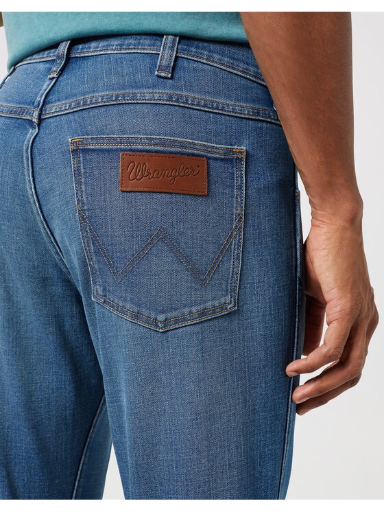 Wrangler Wrangler Jeansy REGULAR FIT Niebieski Regular Fit