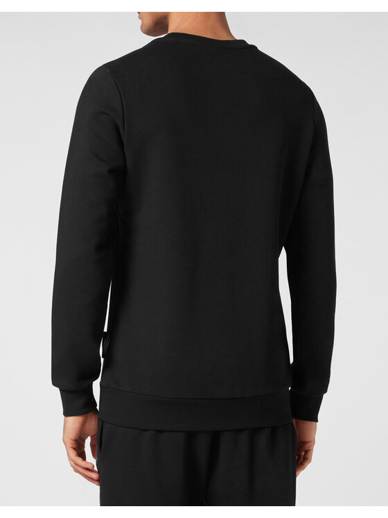 Plein Sport Plein Sport Longsleeve 13083 Czarny Regular Fit