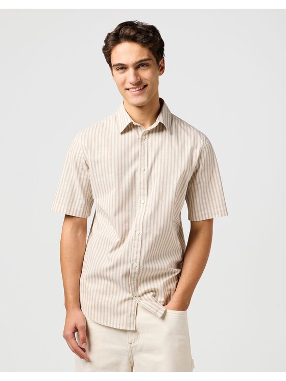 Wrangler Wrangler Koszula SS SHIRT Kolorowy Regular Fit