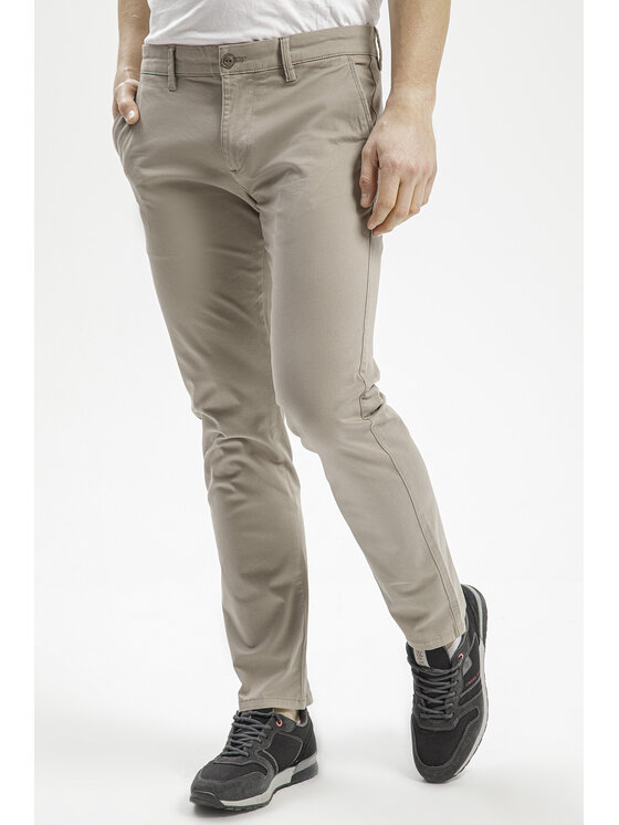 Chinosy Cross Jeans, Rozmiar 36/34, Szare, F 194-697