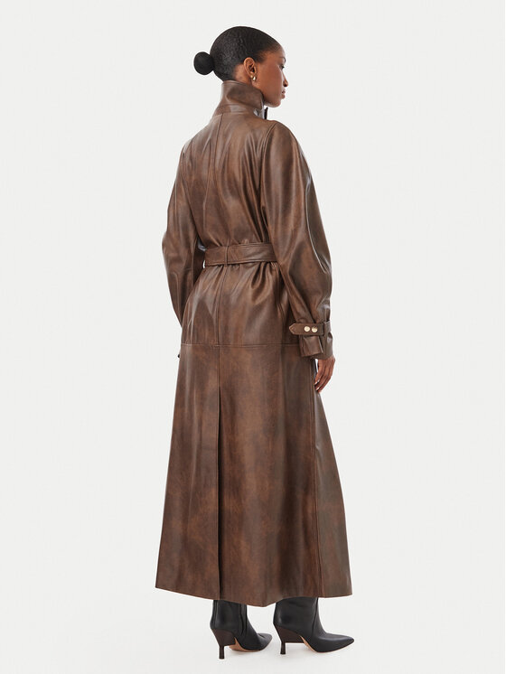 Bardot Bardot Trench Milana 60685JB Marrone scuro Regular Fit
