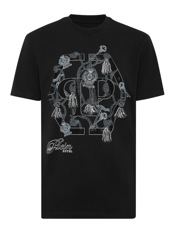 PHILIPP PLEIN PHILIPP PLEIN T-shirt 27075 Nero Regular Fit
