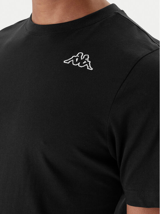 Kappa Kappa Komplet t-shirtów Logo Sylvo 322562W Czarny Regular Fit