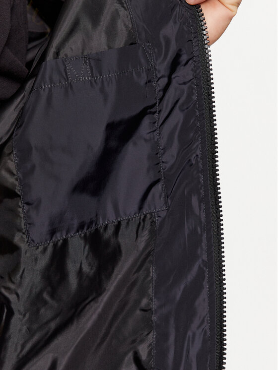 Versace Jeans Couture Versace Jeans Couture Μπουφάν μεταβατικό 75GASD05 Μαύρο Regular Fit