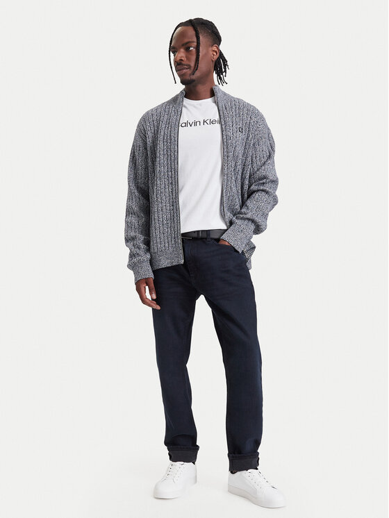Calvin Klein Jeans Calvin Klein Jeans Ζακέτα LV04RH319G Σκούρο γκρι Regular Fit