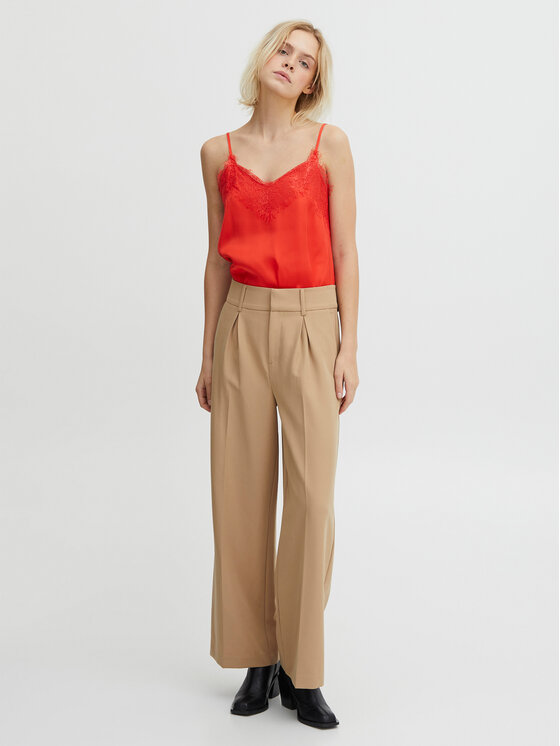 ICHI ICHI Top 20108905 Rosso Regular Fit