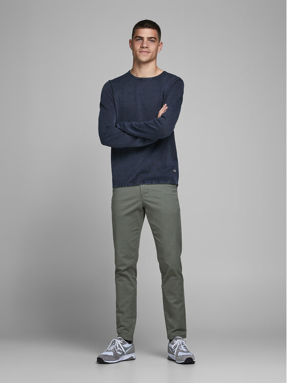 Jack&Jones Jack&Jones Sweater Leo 12174001 Sötétkék Regular Fit