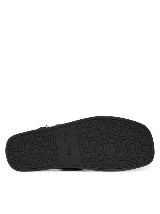 Calvin Klein Calvin Klein Sandále Back Strap W/ Buckle HM0HM01736 Čierna