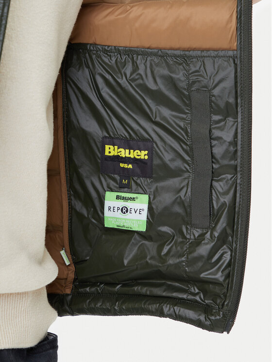Blauer Blauer Μπουφάν μεταβατικό 25WBLUC02132 Πράσινο Regular Fit
