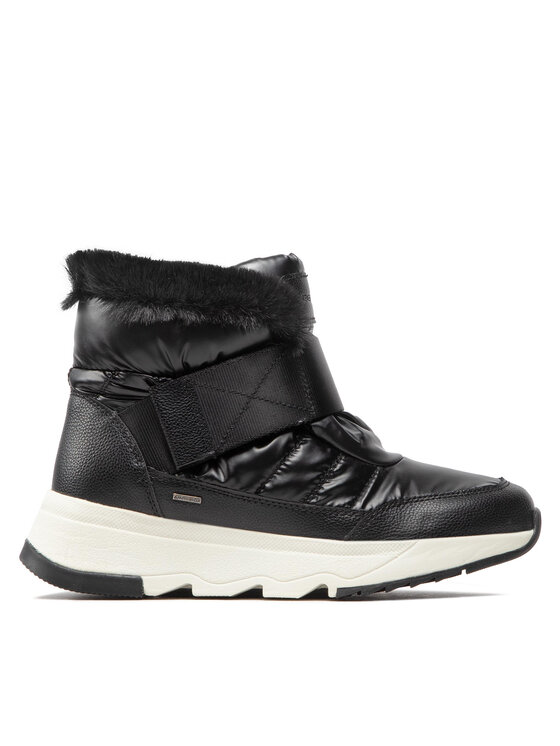 Geox Schneeschuhe D Falena B Abx A D26HXA 0FUFE C9999 Schwarz, Größe 37
