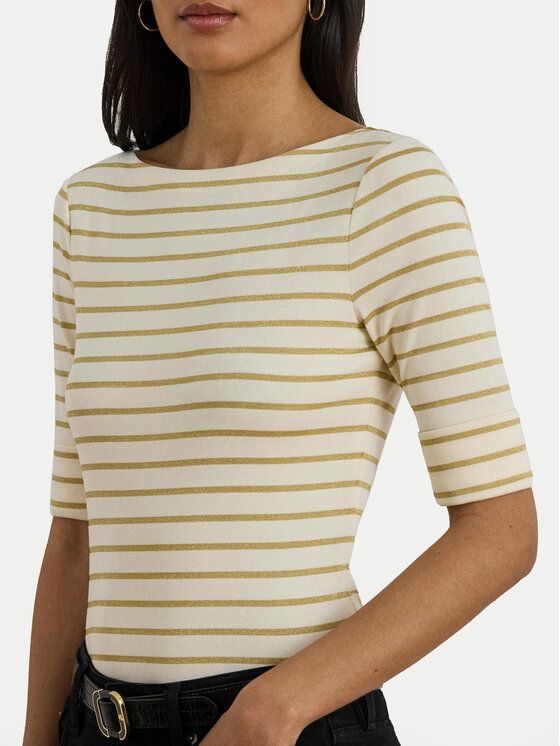 LAUREN RALPH LAUREN LAUREN RALPH LAUREN Bluză 200980044001 Bej Slim Fit