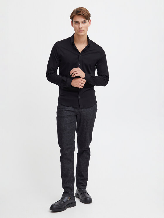 Casual Friday Casual Friday Cămașă 20504841 Negru Slim Fit