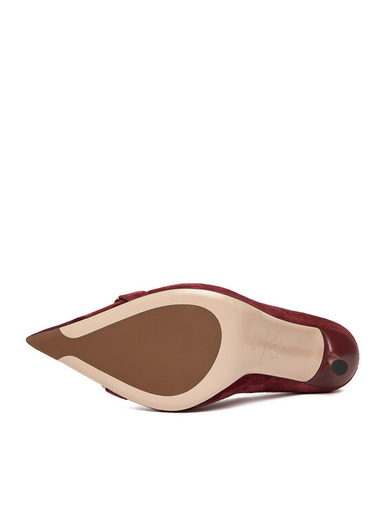 Eva Minge Eva Minge High Heels EO-LILA-1677-13-3S Dunkelrot