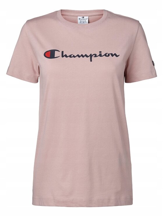 Champion Champion T-Shirt 116578-PS124 Różowy Standard Fit