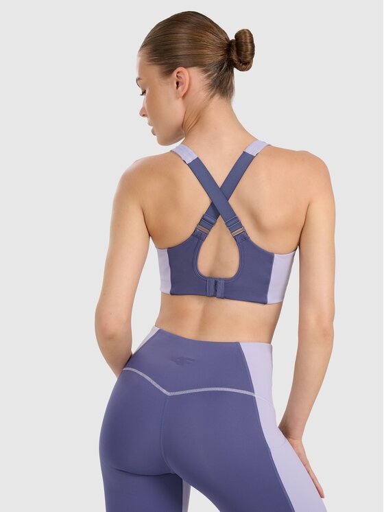 4F 4F Reggiseno sportivo 4FWAW25USBAF174-34S Blu