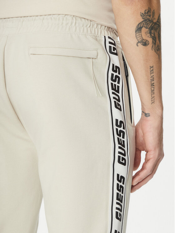 Guess Guess Pantaloni trening Z2YB19 K6ZS1 Écru Regular Fit