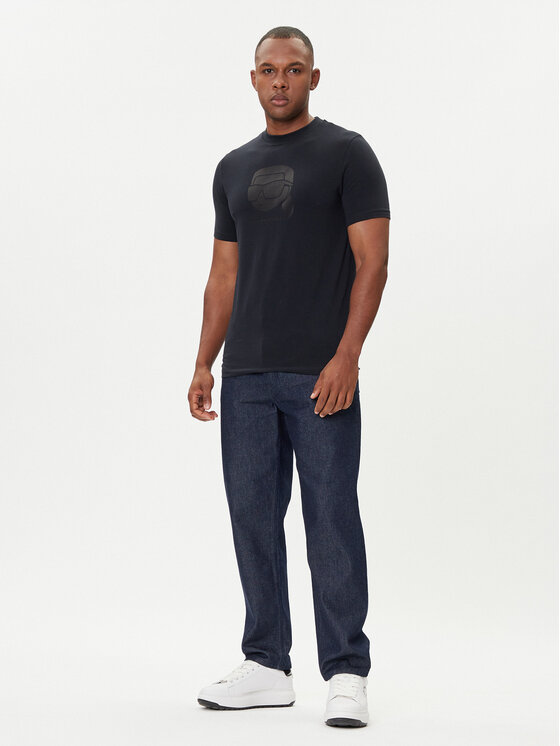 KARL LAGERFELD KARL LAGERFELD T-shirt 755032 554221 Tamnoplava Regular Fit