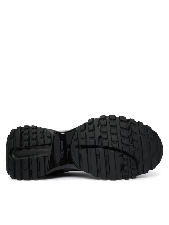 Calvin Klein Calvin Klein Sneakersy Hike Runner Laceup Tech Mix YM0YM01417 Čierna