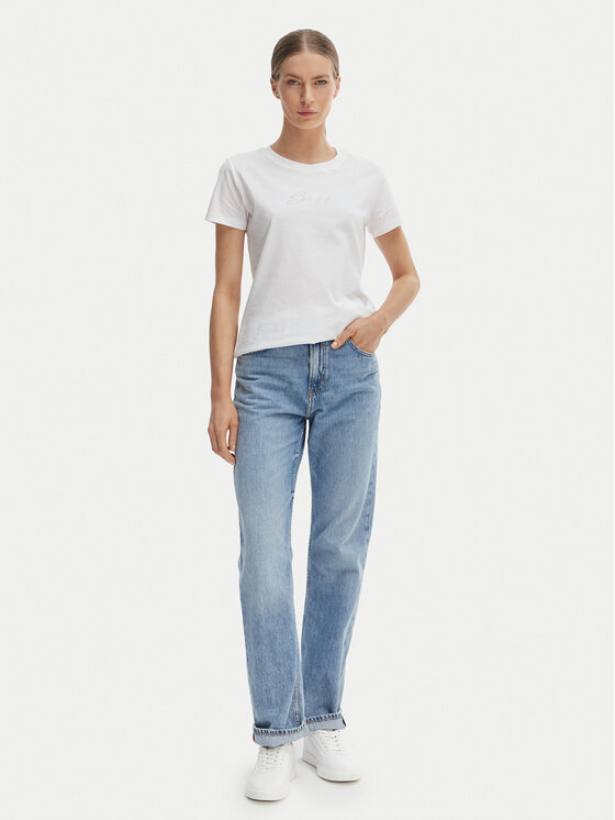 BOSS BOSS Тишърт C_Esogo_2 50538826 Бял Regular Fit