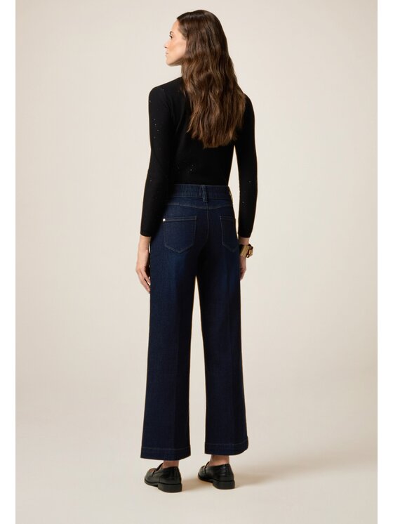 Oltre Oltre Jeans P521R108842N034 Blu Baggy Fit