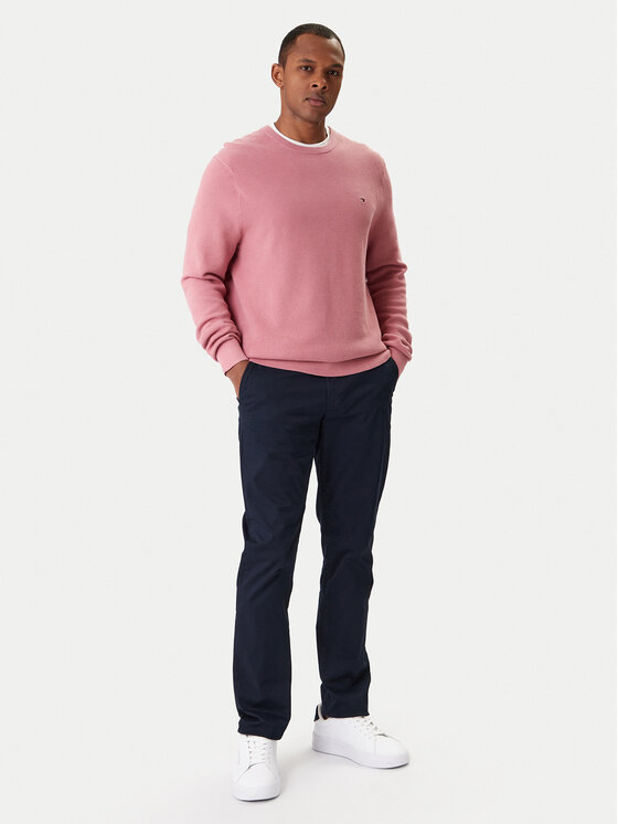 Tommy Hilfiger Tommy Hilfiger Chino kalhoty Core Denton MW0MW41993 Tmavomodrá Regular Fit