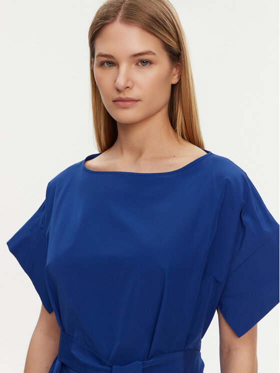 Weekend Max Mara Weekend Max Mara Vsakodnevna obleka Finish 2515221032 Modra Regular Fit