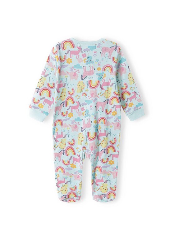 MINOTI MINOTI Komplet 2 par pajacy imagine 9 Turkusowy Regular Fit
