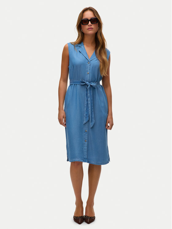 Vero Moda Vero Moda Nyári ruha Bree 10304888 Kék Regular Fit