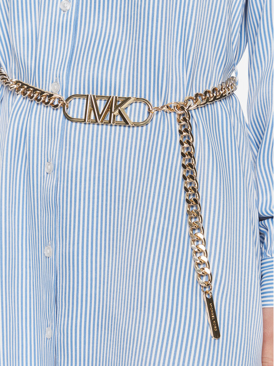 MICHAEL Michael Kors MICHAEL Michael Kors Φόρεμα πουκάμισο MR480LCBA4 Μπλε Regular Fit