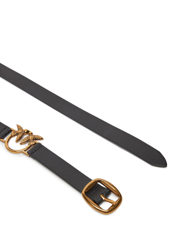 PINKO PINKO Damengürtel Dita H2 Belt 20251 PLT01 104796 A2GG Schwarz
