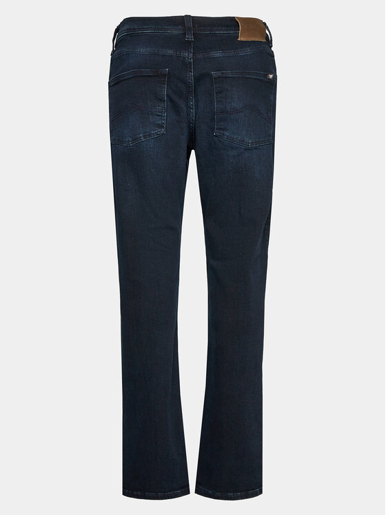 Mustang Mustang Jeansy Orlando 1013321 Granatowy Slim Fit