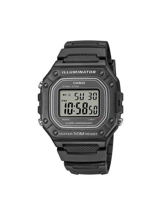 Casio Casio Zegarek W-218H-8AVEF Szary