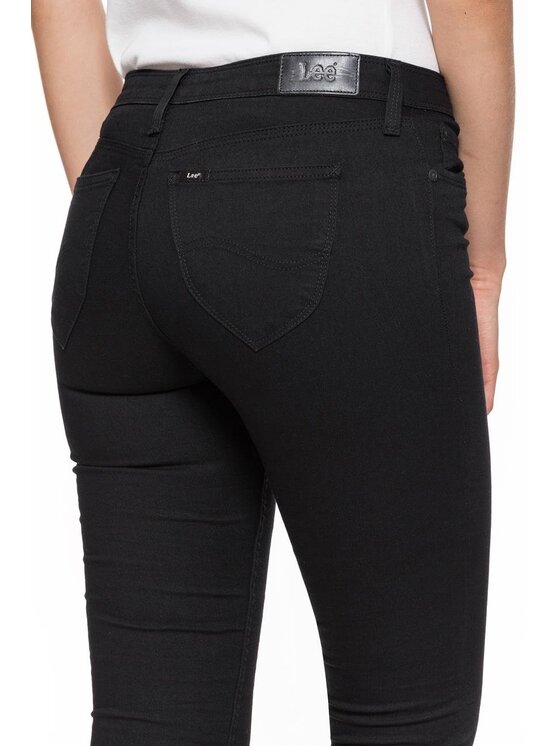 Lee Lee Jeansy TOXEY Czarny Skinny Fit