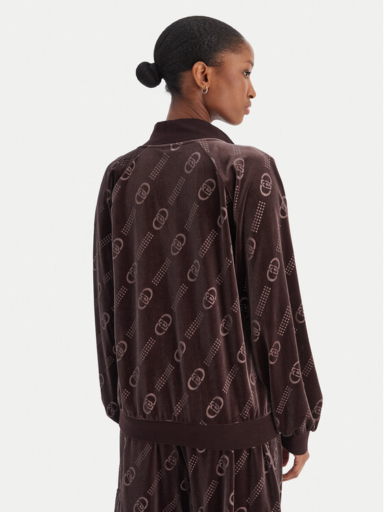 Liu Jo Sport Liu Jo Sport Sweatshirt TF5110 J4955 Braun Relaxed Fit