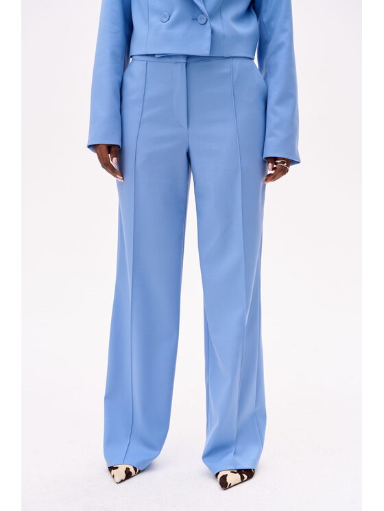 blue shadow blue shadow Spodnie damskie Demi Niebieski Regular Fit